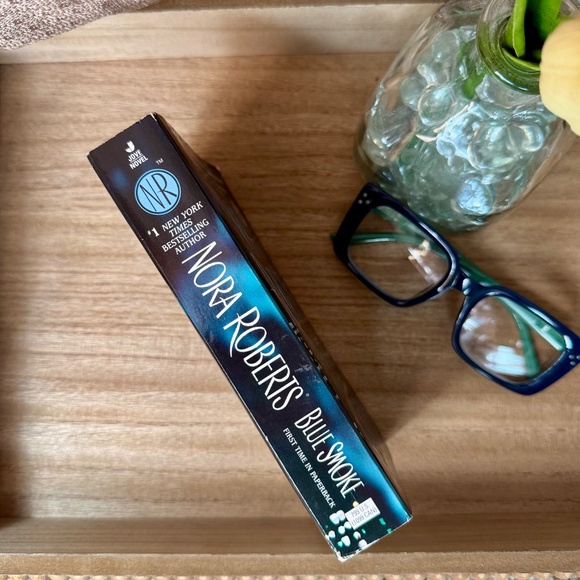 Blue Smoke by Nora Roberts | Romantic Suspense Paperback | Mystery - Picture 3 of 5